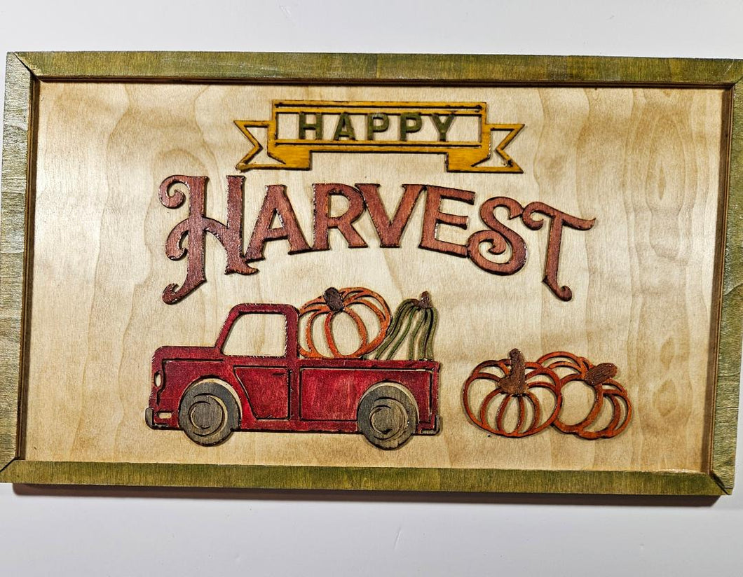 Red Harvest Truck