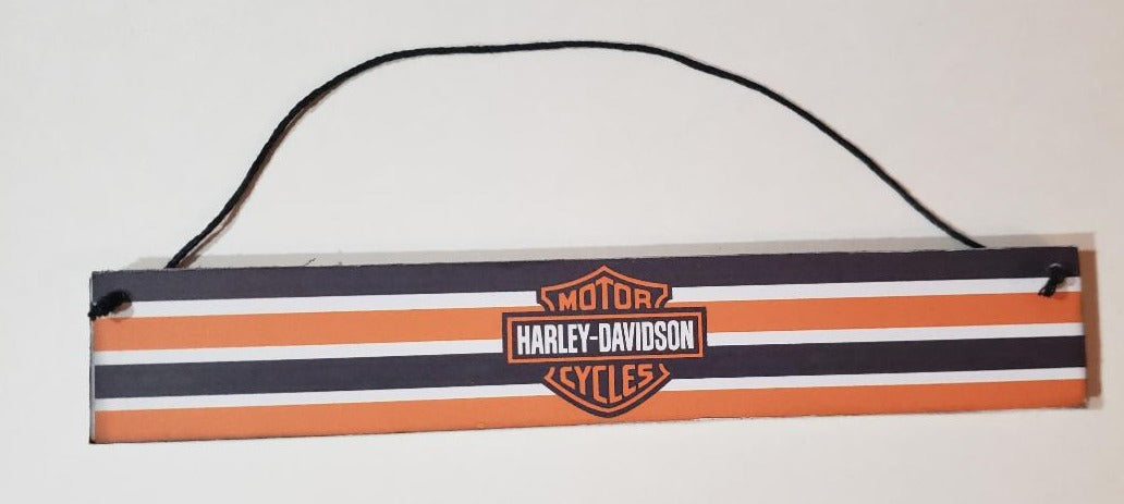 Harley Davidson Wooden Sign