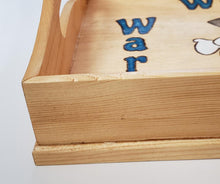 Load image into Gallery viewer, Cozy Poplar Bears Wooden Tray
