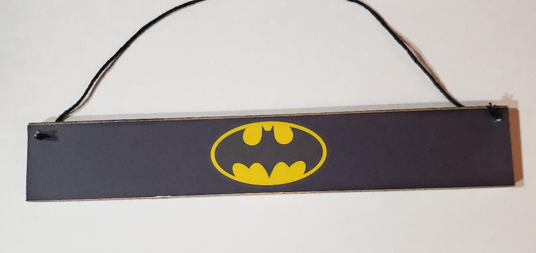 Batman Wood Sign