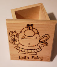 Load image into Gallery viewer, Tooth Fairy Wooden Box
